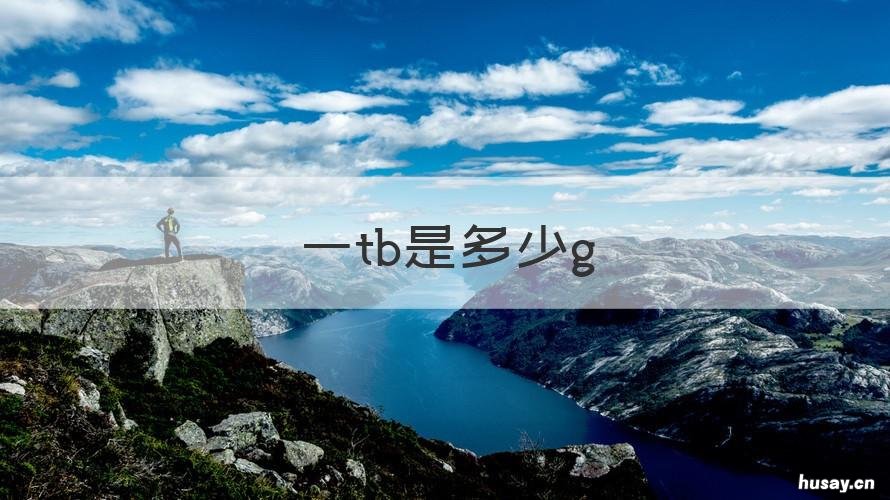 一tb是多少g