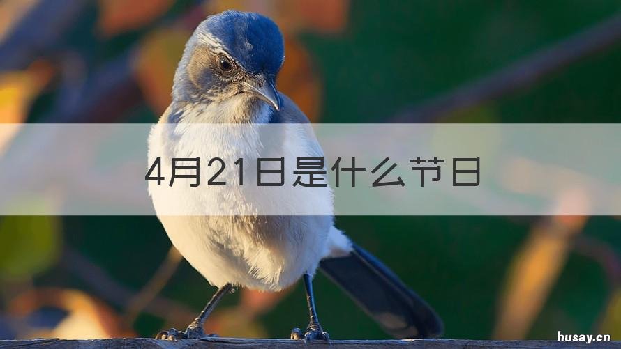 4月21日是什么节日 4月21日是什么节日防空警报