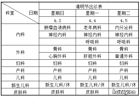 西安清明期间521医院门诊上班计划表 西安市521医院是公立医院吗
