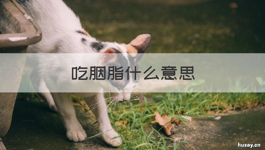 吃胭脂什么意思 脂胭是什么