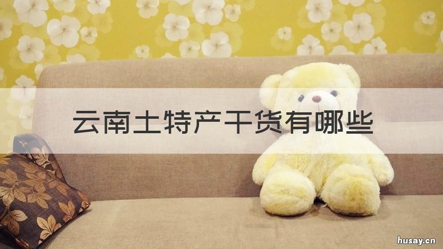 云南土特产干货有哪些 云南特产有些啥
