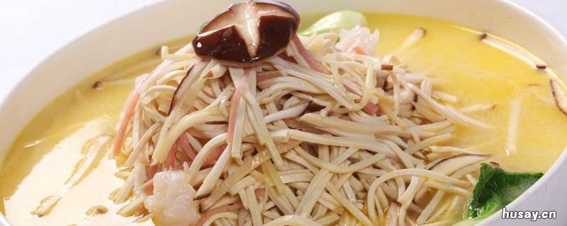 干豆丝煮前要不要泡水