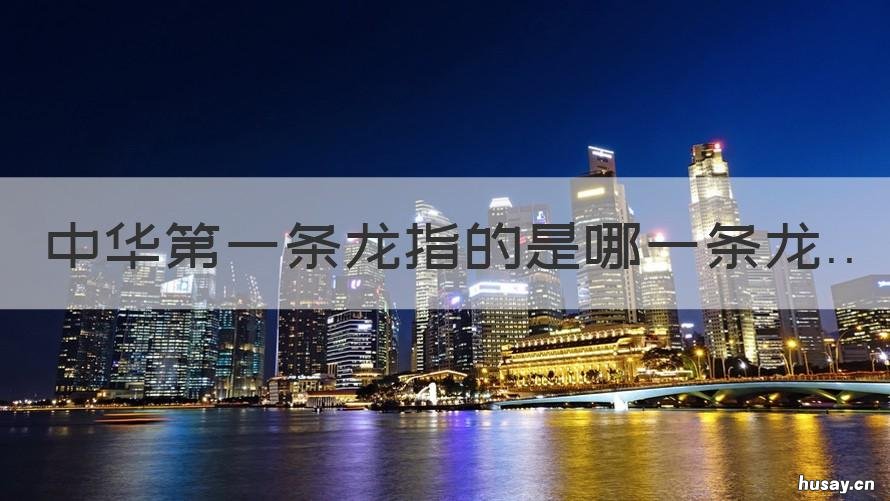 中华第一条龙指的是哪一条龙 中华第一龙的由来