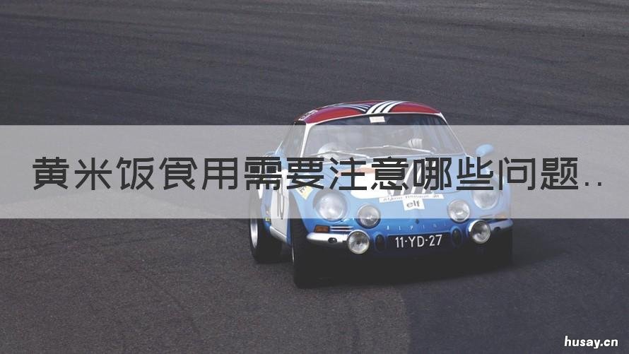 黄米饭食用需要注意哪些问题 黄米饭用什么米