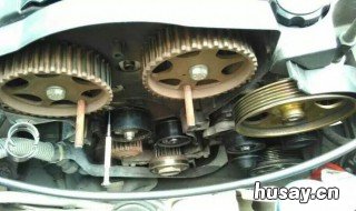 长安逸动478正时曲轴上怎么对记号 长安逸动478正时链条安装图