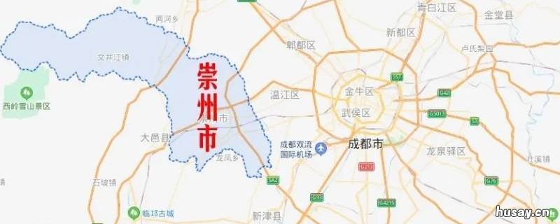 四川崇州离成都有多远 四川崇州市离成都多远