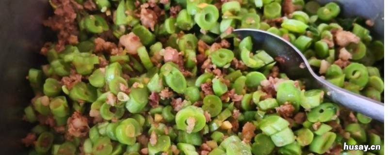 豆角馅包子怎么调馅好吃的 长豆角馅的包子怎么调馅