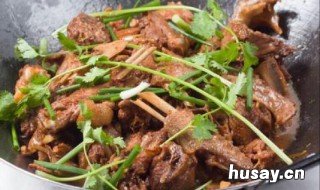 家常炖鹅肉的做法 家庭清炖鹅肉的做法