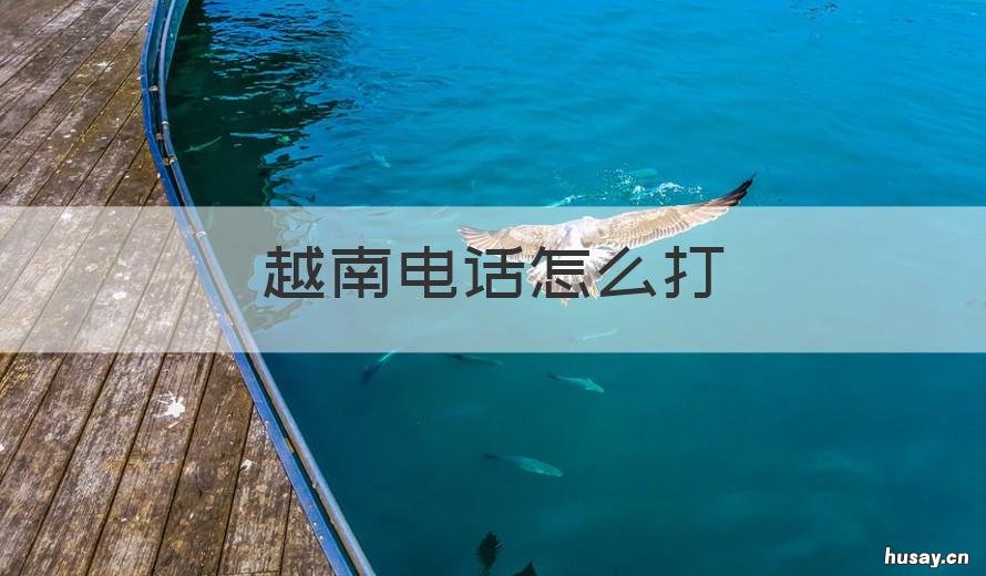 越南电话怎么打 越南电话怎么打回中国