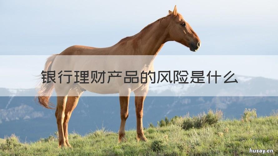 银行理财产品的风险是什么 银行理财产品的风险是什么类型