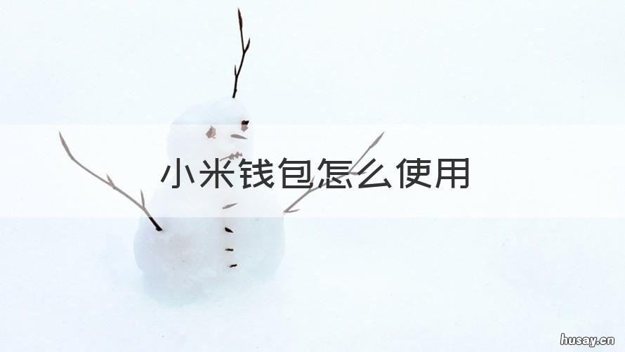 小米钱包怎么使用 小米钱包怎么使用nfc