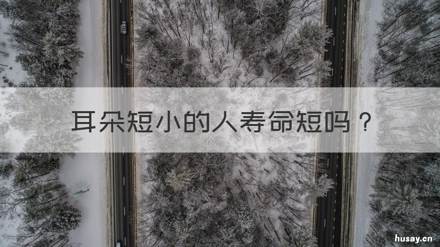 耳朵短小的人寿命短吗 耳朵短小的人寿命短吗女