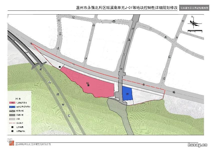 温州l永强北片区瑶溪南单元J-01等地块规划范围修改 温州市龙湾区瑶溪北b_11_05