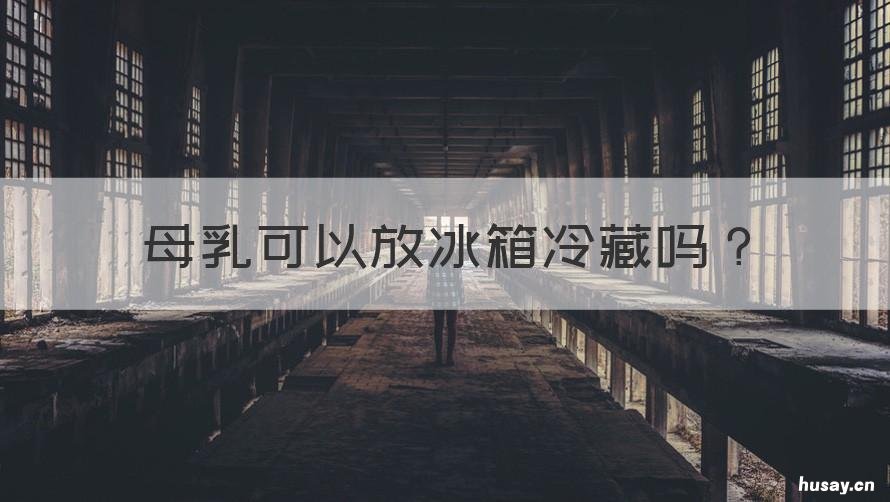 母乳可以放冰箱冷藏吗 母乳能放冰箱冷冻吗