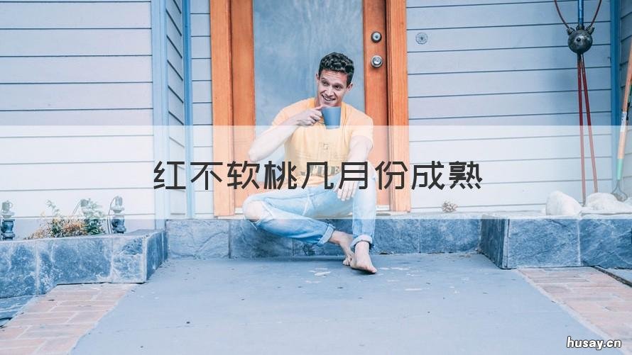 红不软桃几月份成熟 脆红桃几月成熟