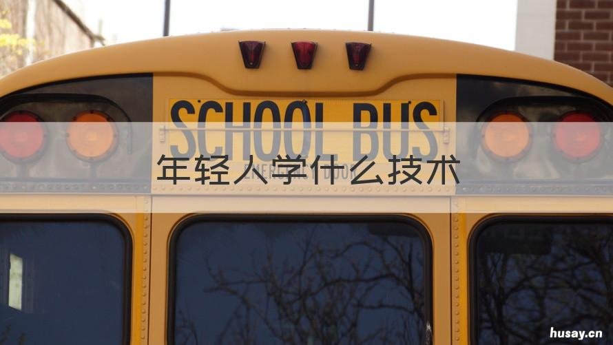 年轻人学什么技术 年轻人学什么技术行业比较好一点