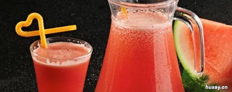 打西瓜汁要不要去西瓜籽