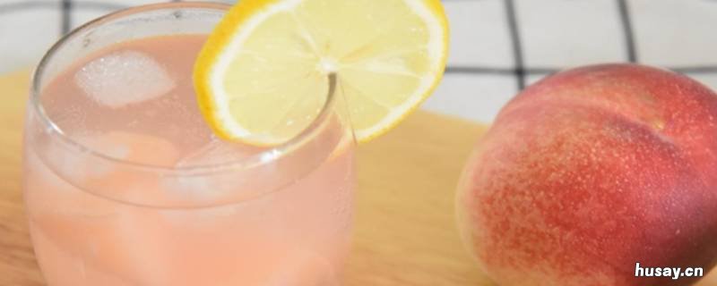 怎样用桃子做冷饮 桃子怎么打冷