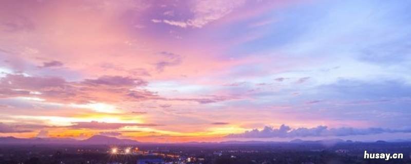 傍晚是几点？ 七月份傍晚是几点