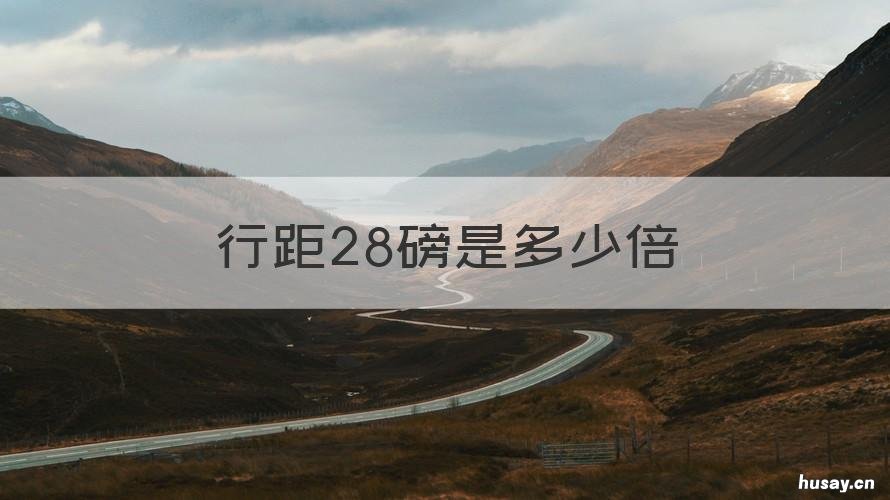 行距28磅是多少倍 行距28磅等于多少倍