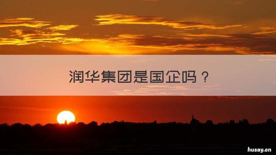 润华集团是国企吗 华润的子公司是国企吗