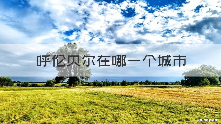 呼伦贝尔在哪一个城市 呼伦贝尔市哪个城市