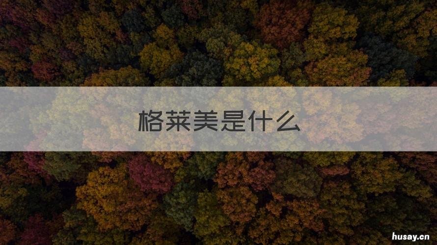 格莱美是什么 格莱美是什么地方