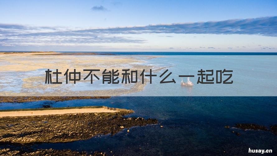 杜仲不能和什么一起吃 杜仲与什么食物相克