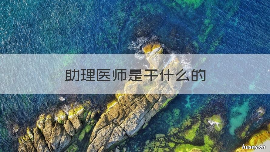 助理医师是干什么的 临床执业助理医师是干什么的