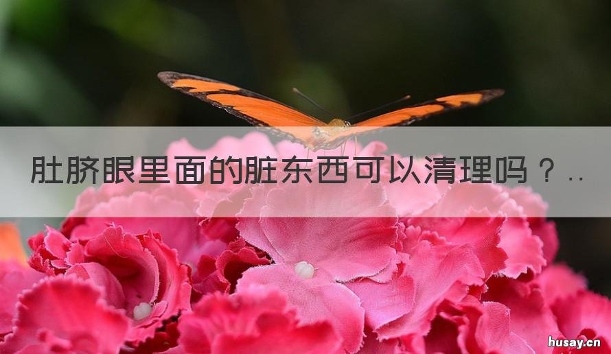 肚脐眼里面的脏东西可以清理吗 肚脐眼里面的脏东西可以清理后肚子疼