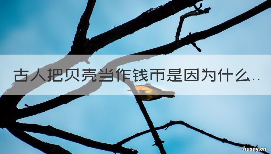 古人把贝壳当作钱币是因为什么 古人把贝壳当作钱币是因为贝壳