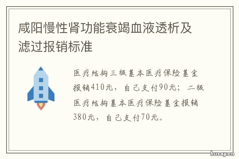 咸阳慢性肾功能衰竭血液透析及滤过报销标准 急性肾功能衰竭 透析