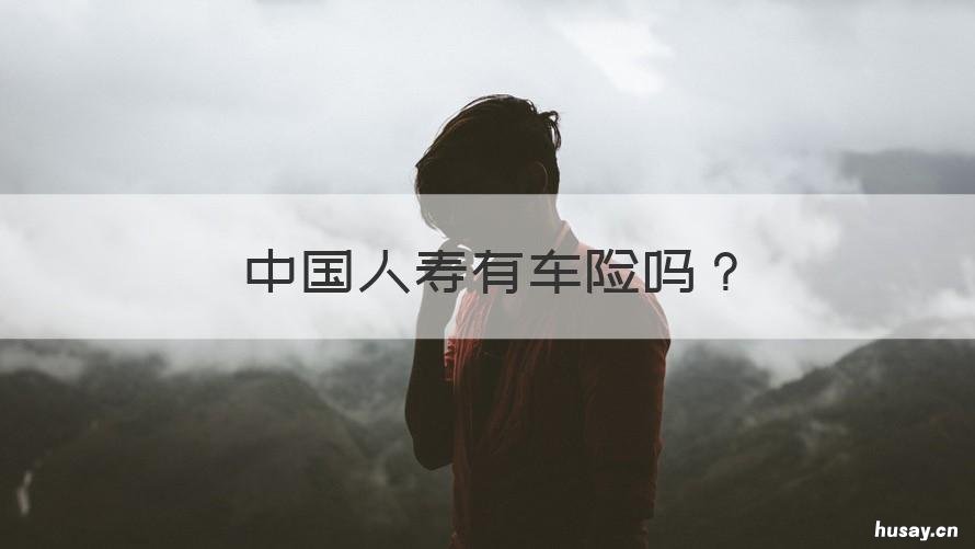 中国人寿有车险吗 中国人寿有汽车保险吗