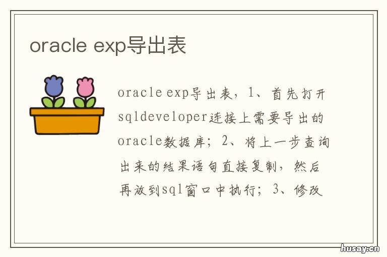 oracle oracle是什么软件