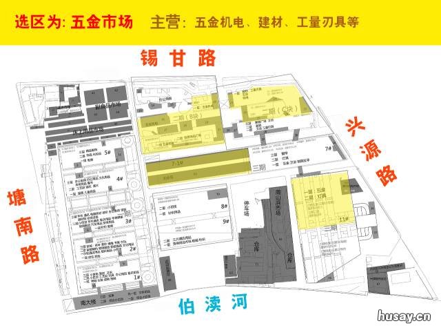 无锡招商城购物平面图