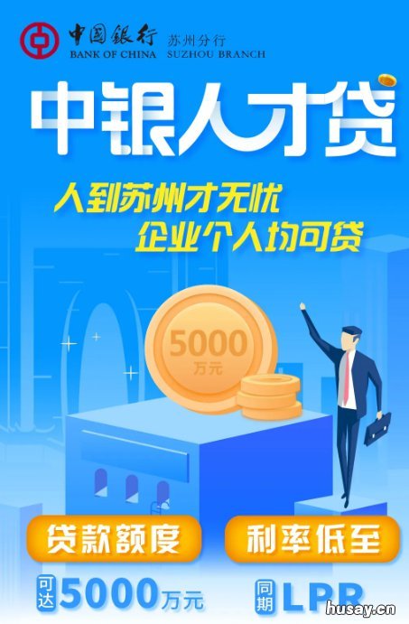 苏州中银人才贷无抵押能贷款多少钱 苏州贷款公司个人贷