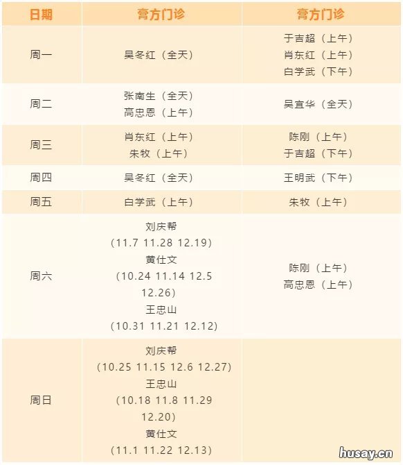 2020苏州市相城区中医医院膏方义诊+时间安排+门诊一览表 2020江苏省中医院膏方