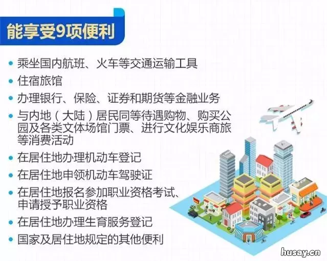 持有港澳台居民居住证可享受什么福利？ 居住证 港澳台