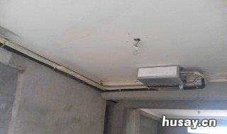 柜式空调安装铜管能不能在墙内