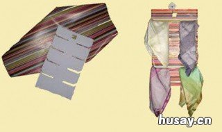 丝巾有什么好的收纳方法? 丝巾有什么好的收纳方法图片