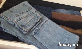 牛仔裤收纳法折叠 牛仔裤收纳折叠方法