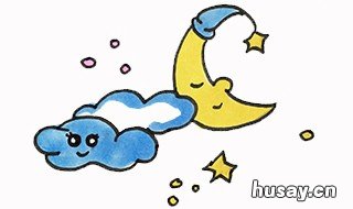 月球怎么画 地球和月球怎么画