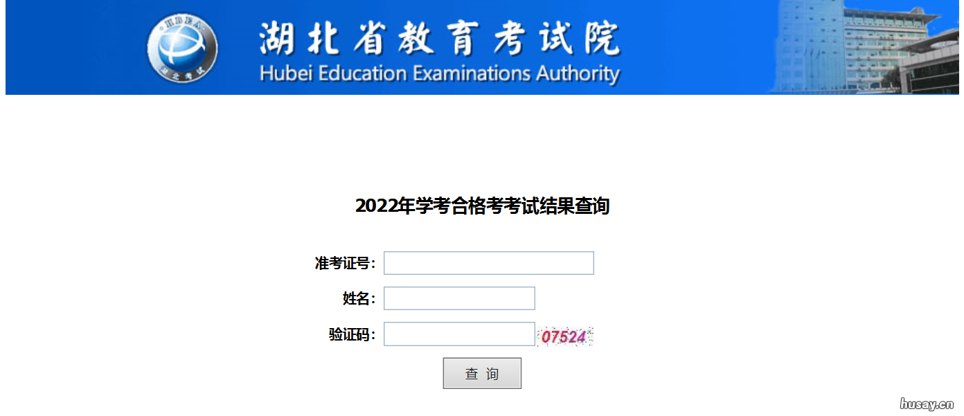 武汉学考合格考成绩查询系统官网入口 湖北省武汉市学考合格考网站