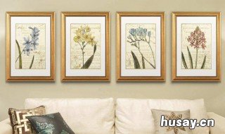 字画挂在客厅的什么位置 字画挂在客厅的什么位置好