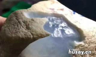 高冰翡翠原石 高冰翡翠原石色材料