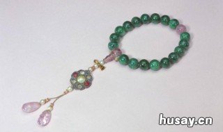 清翡翠十八子手串 翠十八子手串高清