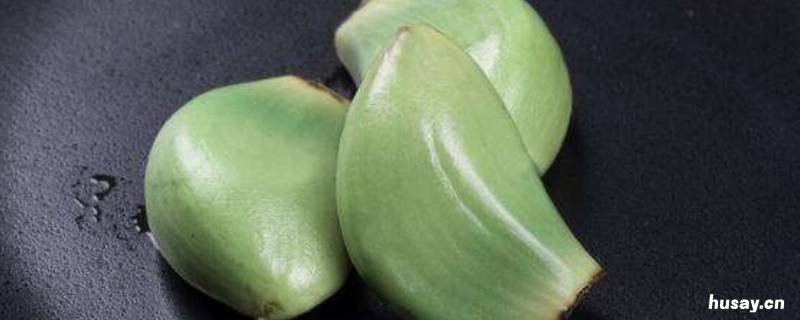 蒜变绿色什么原因 蒜变绿色的原因