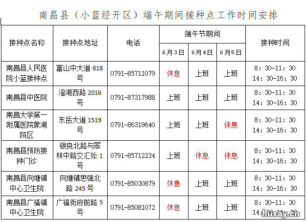 2022南昌县端午节能打新冠疫苗吗 2021南昌五一活动