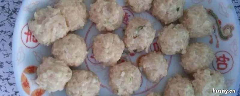 萝卜肉圆子的做法和步骤及原材料 萝卜圆子的制作方法及食材