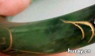 清代冰种翡翠手镯 清代冰种翡翠手镯真品图片